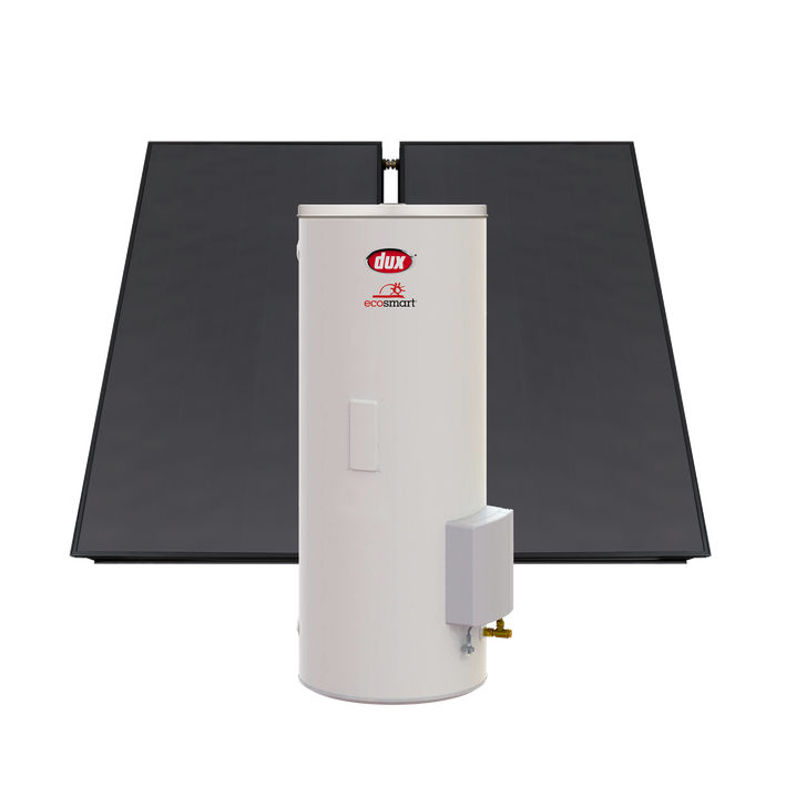 Ecosmart Solar Water Heater 315L 2 Panel Dux Hot Water